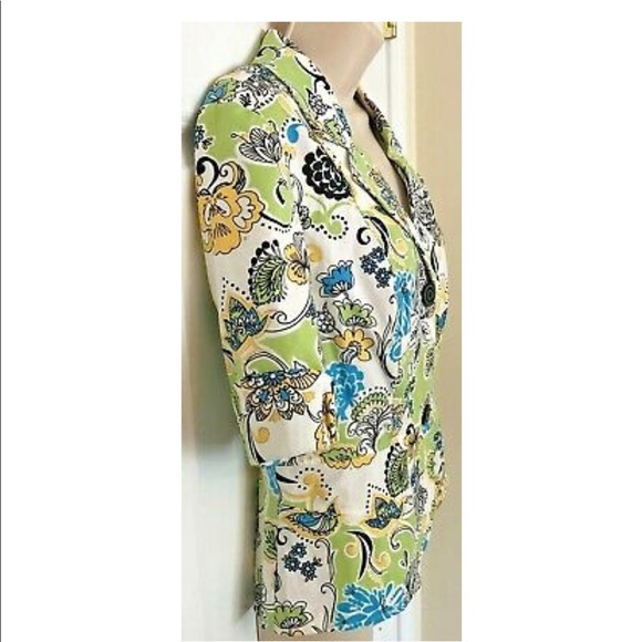 R-Q-T Paisley Blazer Small - Picture 3 of 8